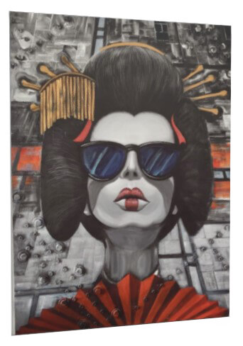 Geisha-Rama, 30 x 40, $3500