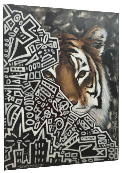 Concrete Jungle 60x 40, $8000